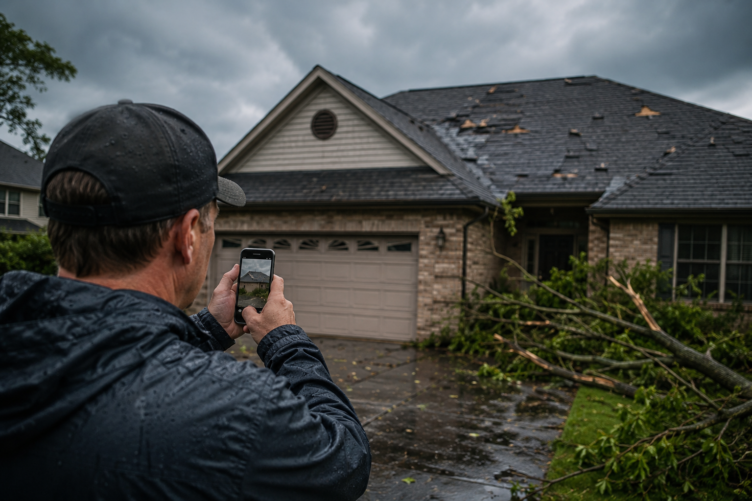 How to Check for Roof Damage After a Severe Thunderstorm How to Check for Roof Damage After a Severe Thunderstorm