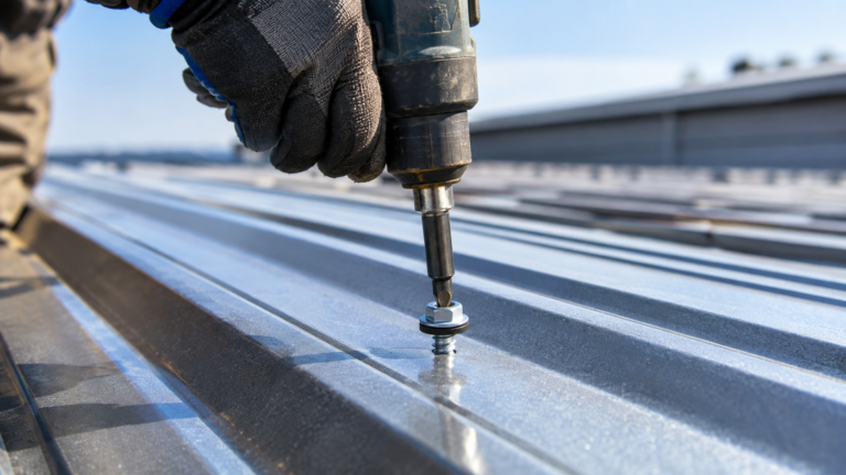 Guidelines for Proper Screw Fastening and Placement on Metal Roofs