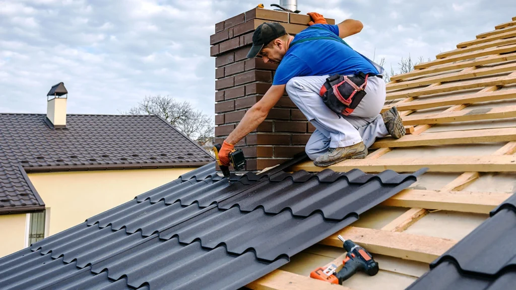 SUMMER STORM ROOF INSTALL