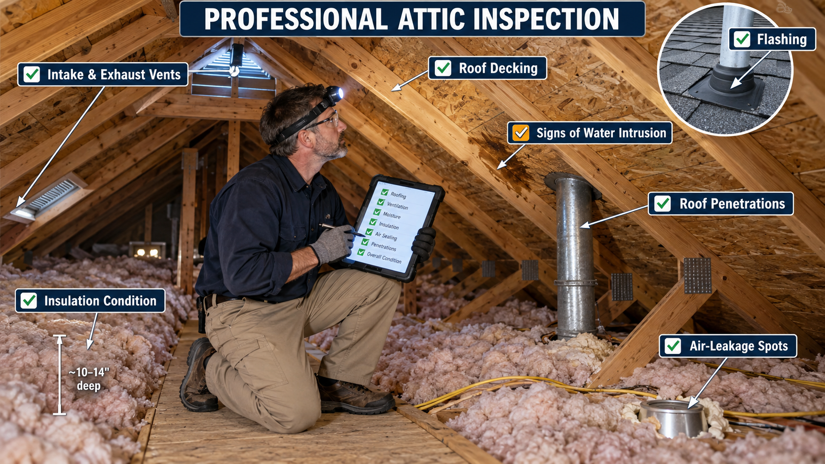 Start With the Roof and Attic Assembly