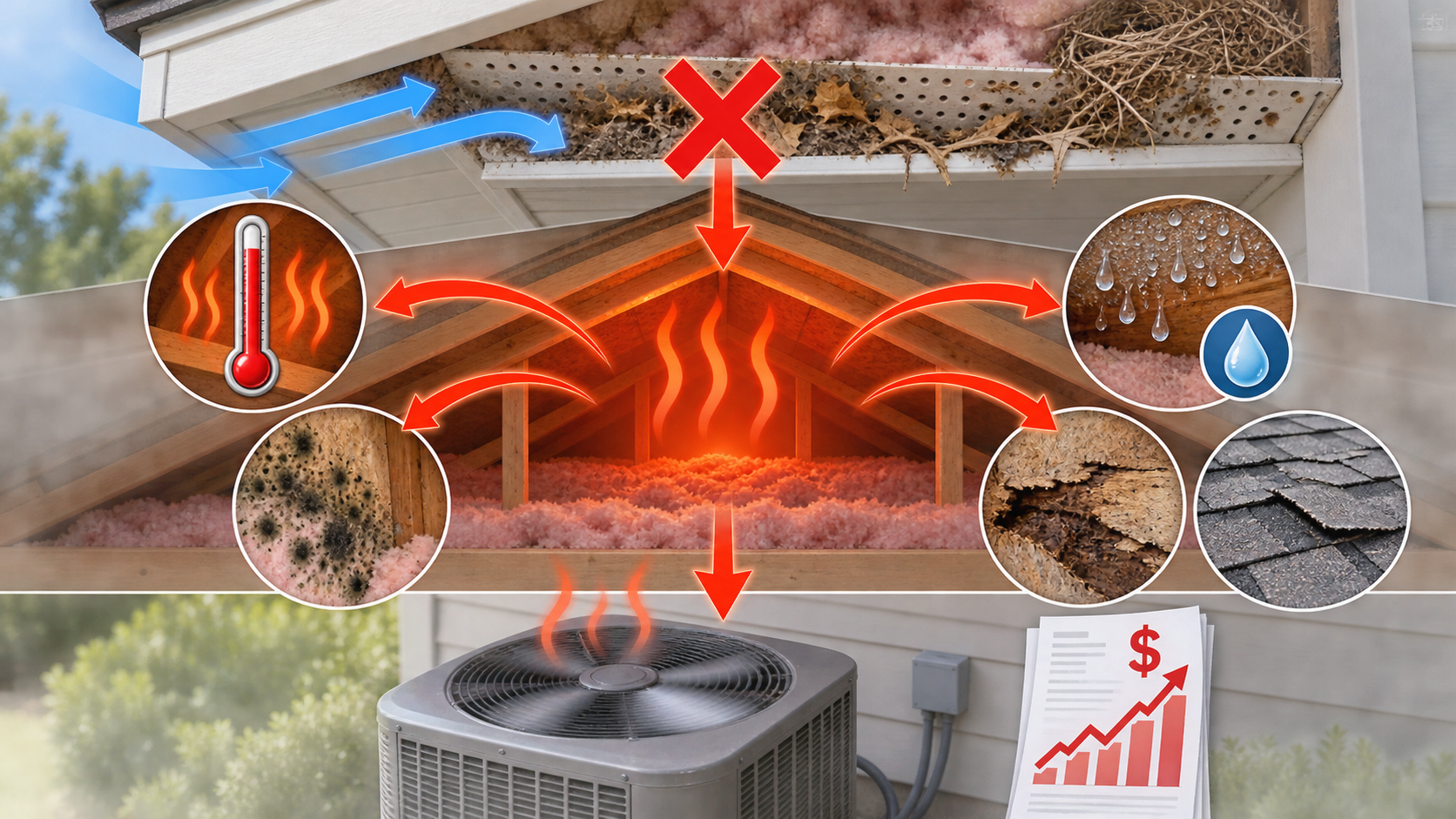 What Happens If Soffit Vents Are Blocked or Missing?