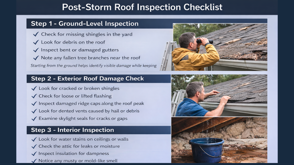 Post Storm Roof Inspection