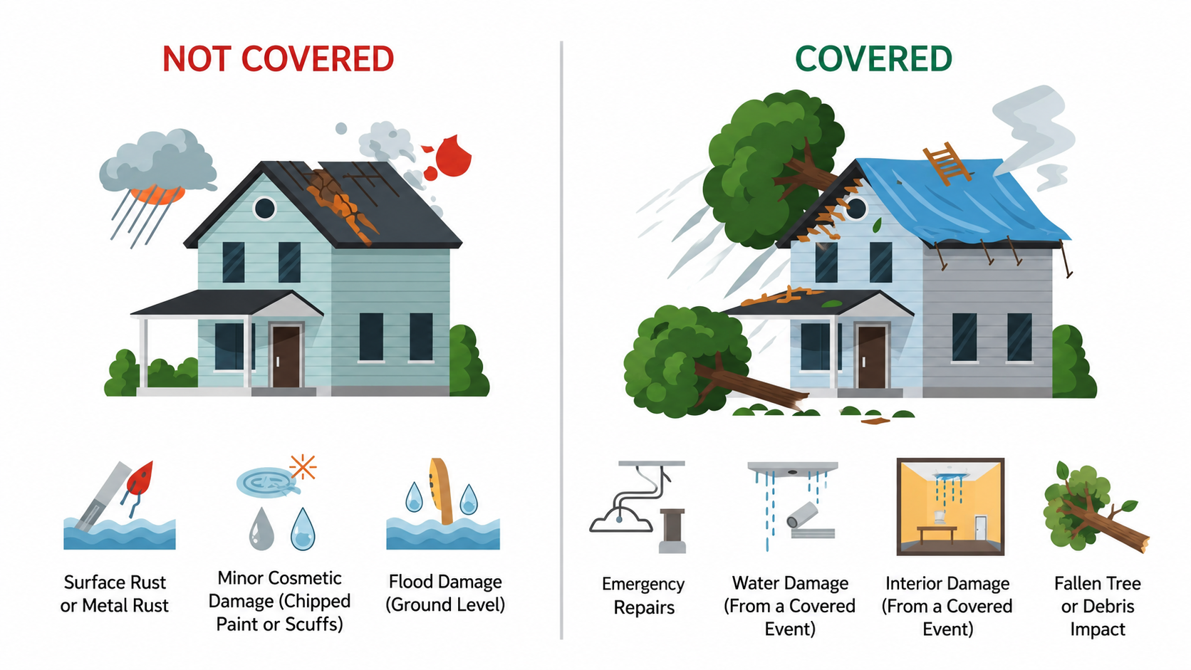 What Homeowners Insurance Does NOT Cover
