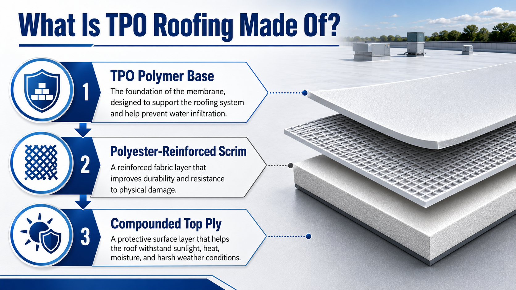 What Is TPO Roofing Made Of