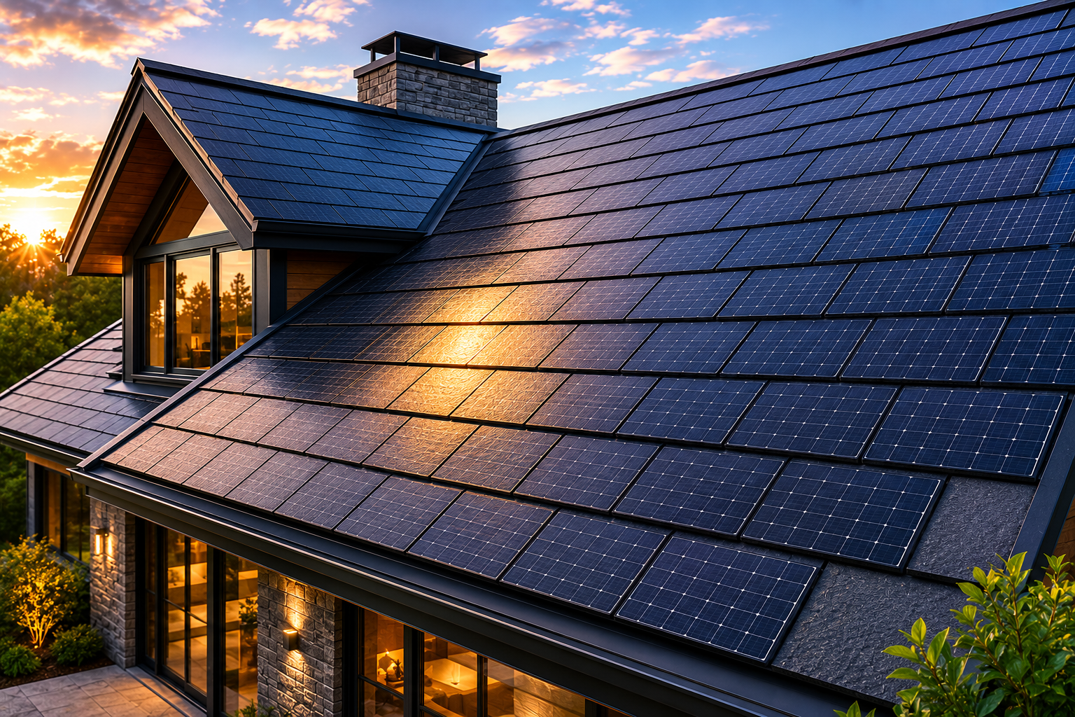Solar shingles