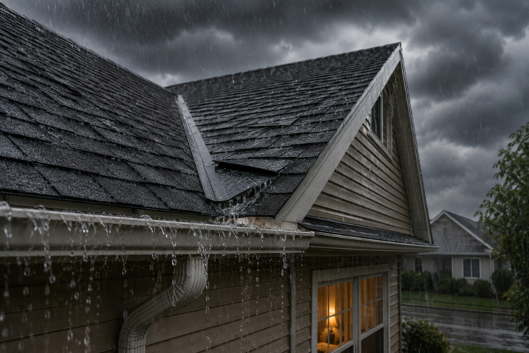 Common Roofing Problems After Heavy Rain in Wisconsin