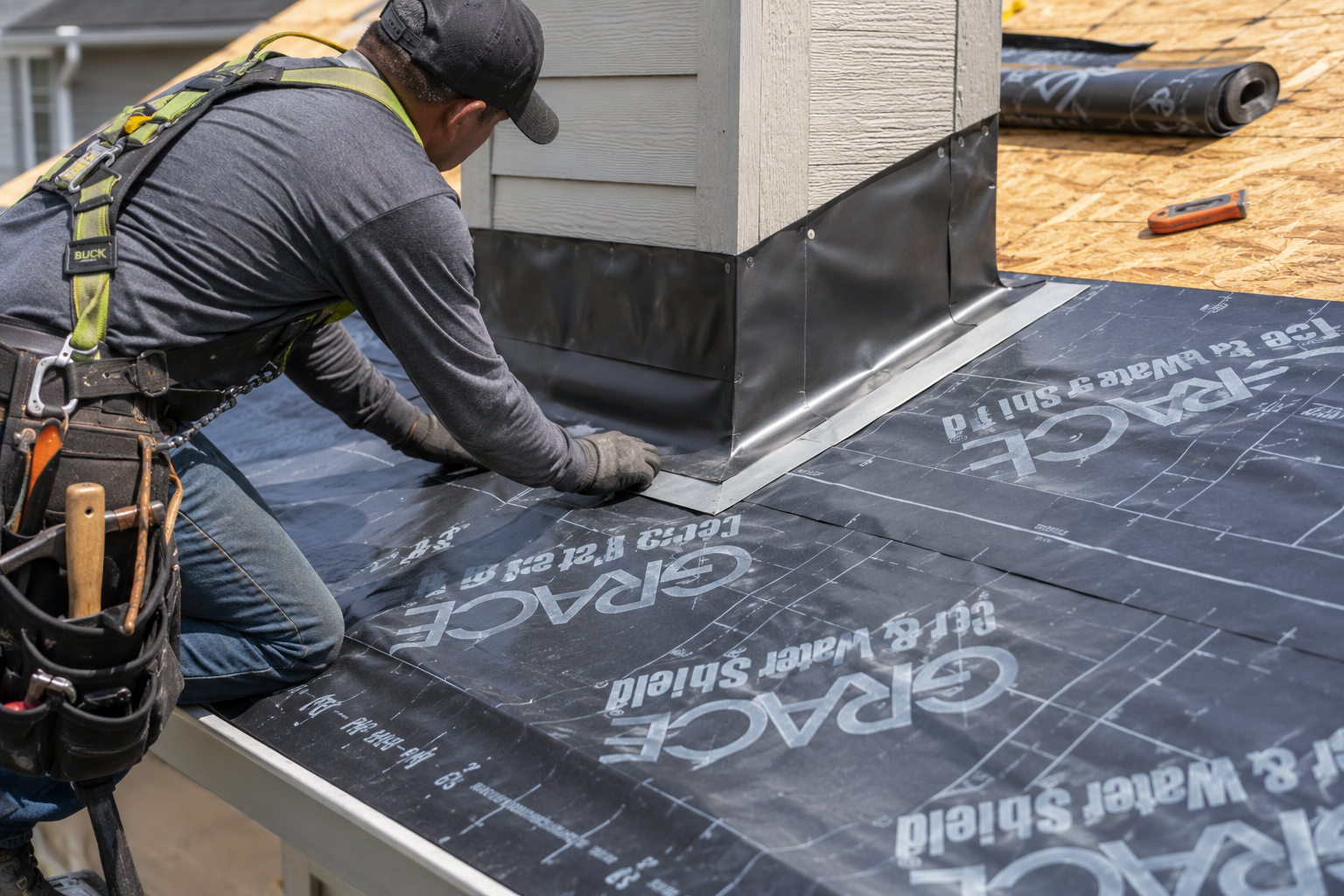 Deck Repairs and Ice Barrier Installation