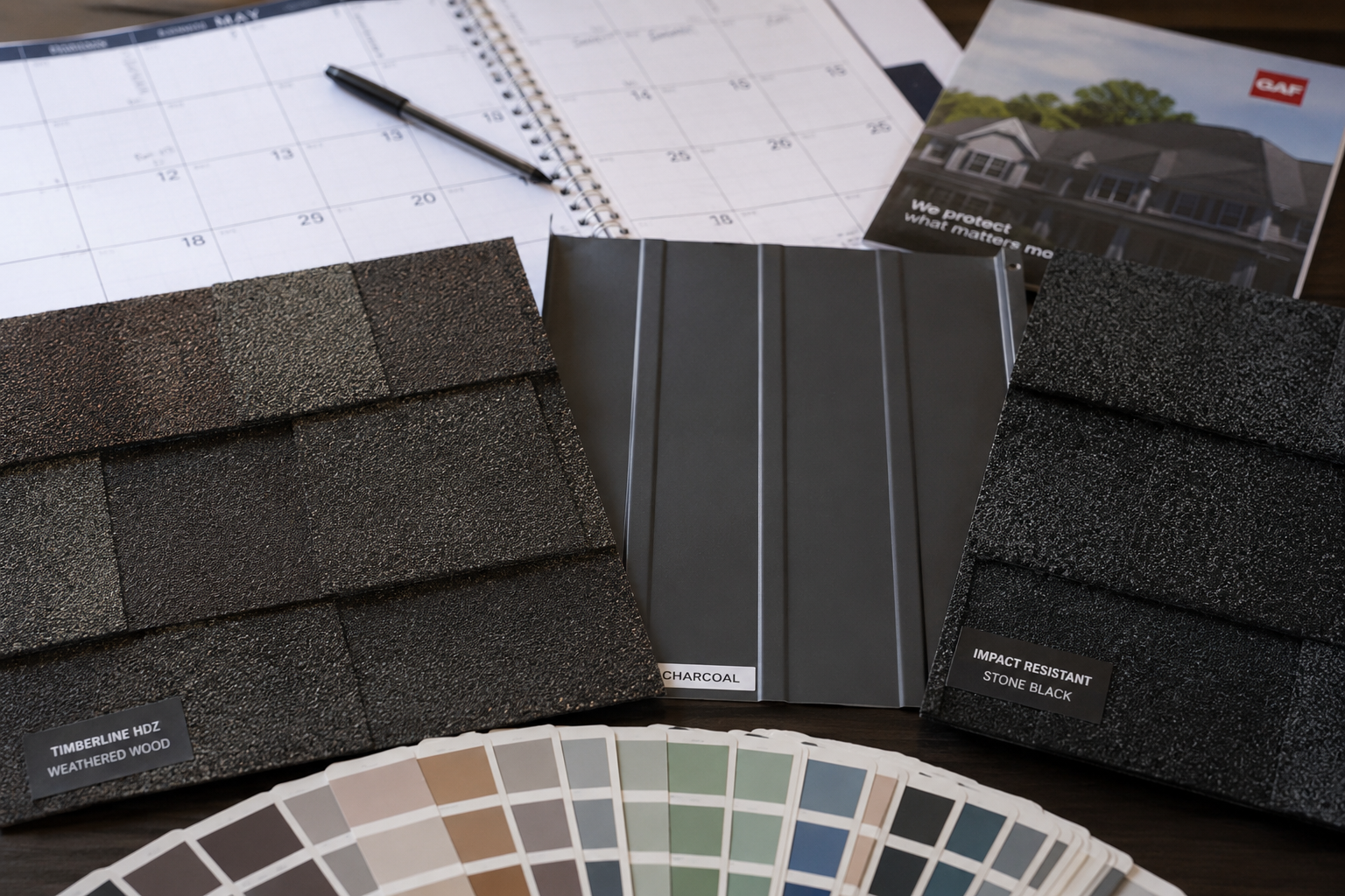 Choose Materials and Lock In Your Schedule