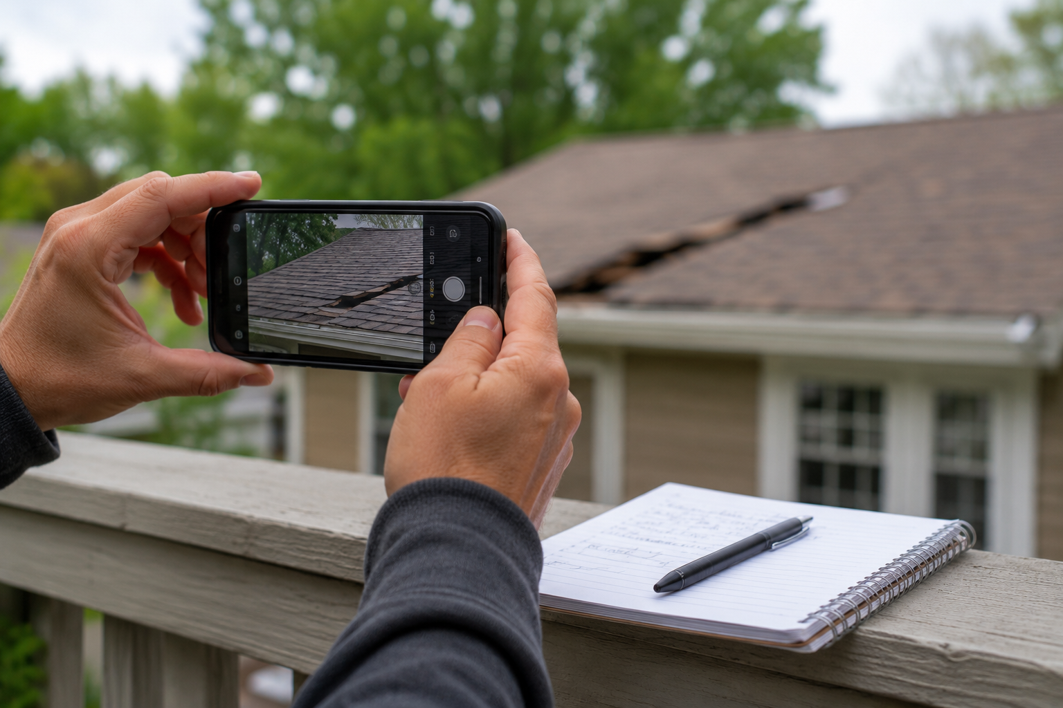 How Do You Document Roof Damage for an Insurance Claim