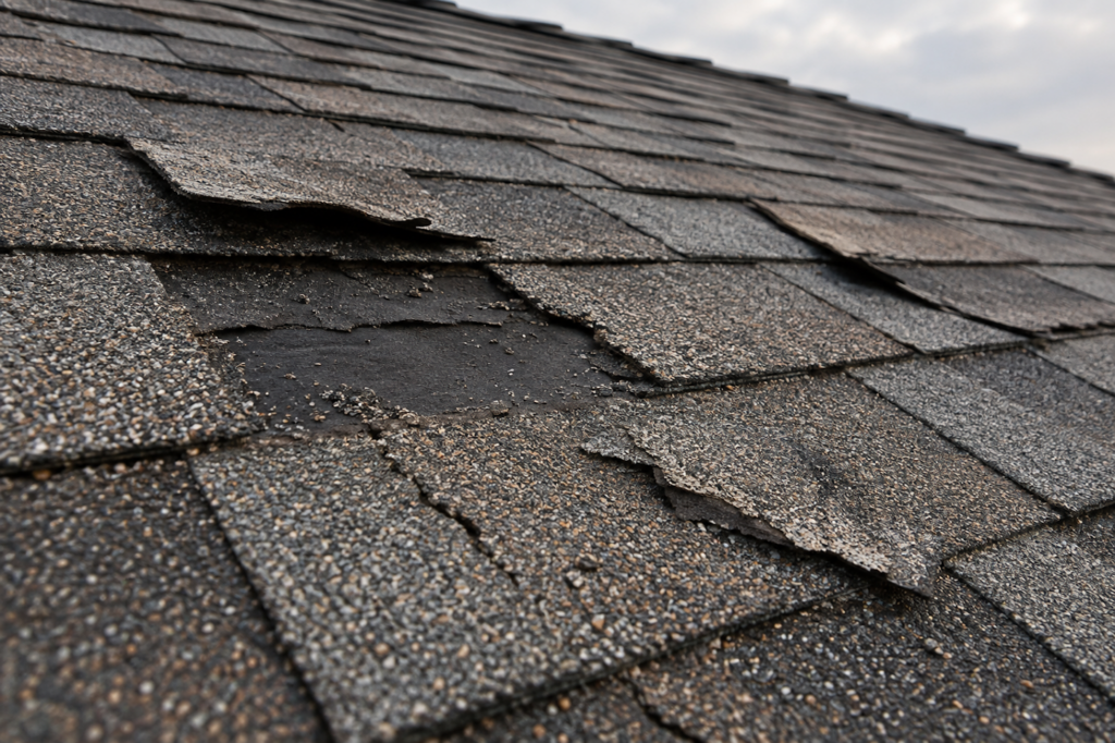 Damaged or Missing Shingles